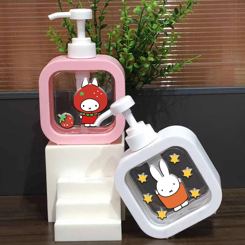 Pet Supplies Outlet - 300ML Botol Pompa Mandi Seri Miffy