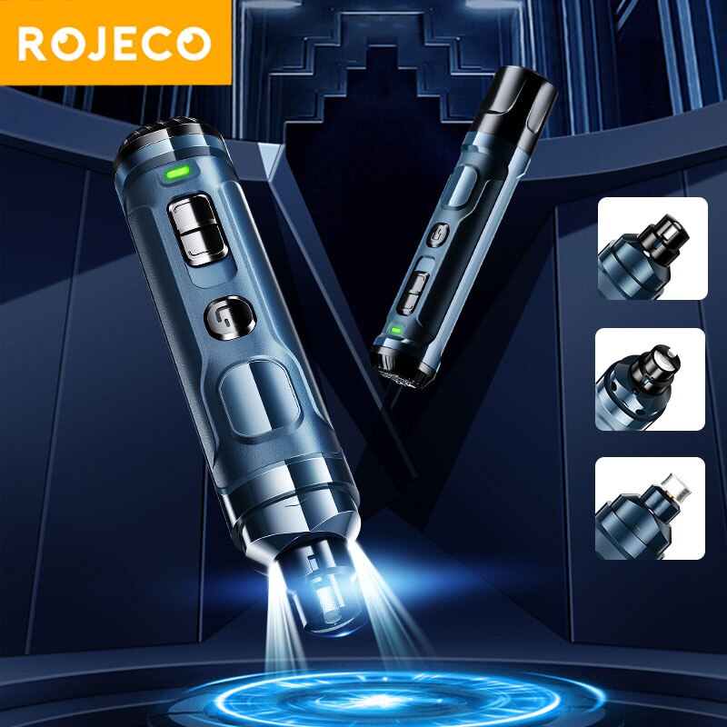 Pet Nail Grinder - ROJECO N30 Penggunting kuku anjing elektrik,