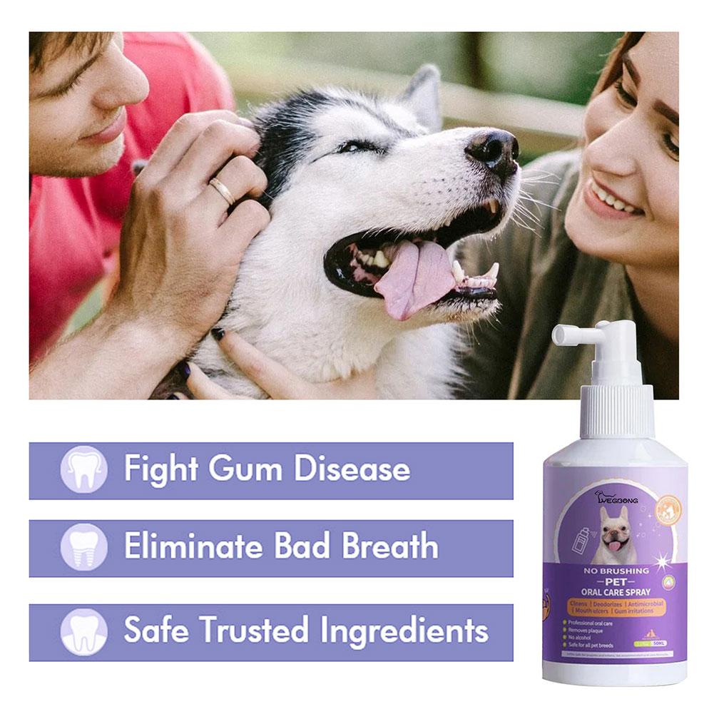 Pet Supplies App - Semprotan Pembersih Mulut Hewan Peliharaan Anjing