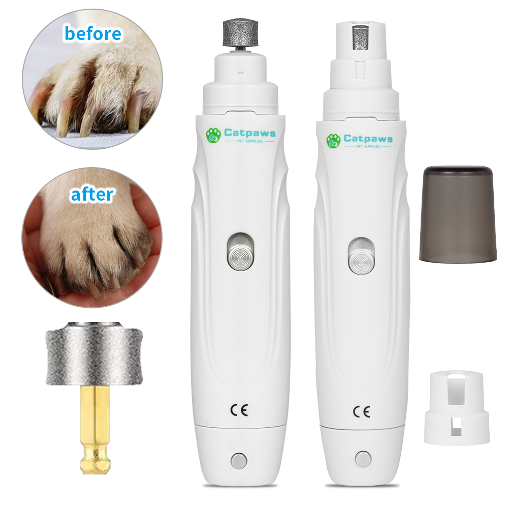 Pet Nail Grinder - Penggiling Kuku Hewan Peliharaan dengan Lampu