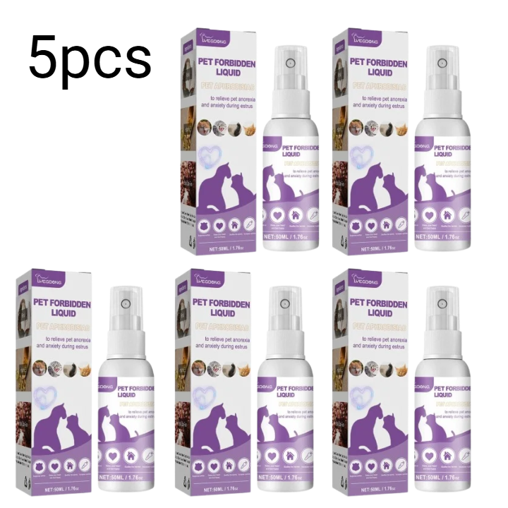 Pet Supplies App - 1/3/5 Buah Semprotan Penenang Hewan Peliharaan