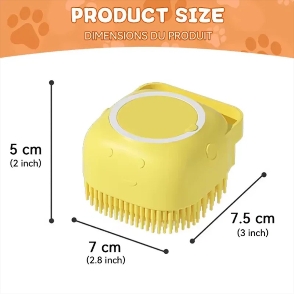 Sikat Pijat Mandi Silikon Alat - Pet Supplies App ulasan dan harga