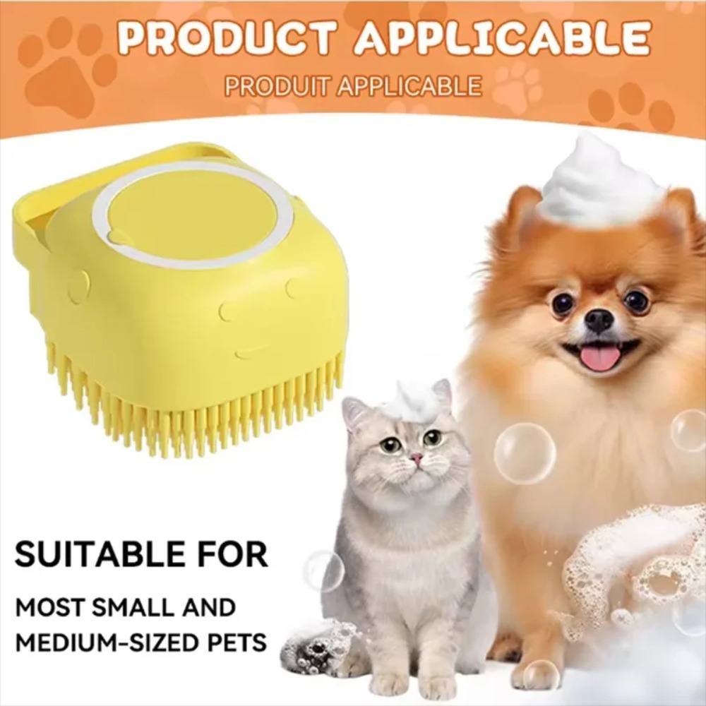 Sikat Pijat Mandi Silikon Alat - Pet Supplies App ulasan dan harga