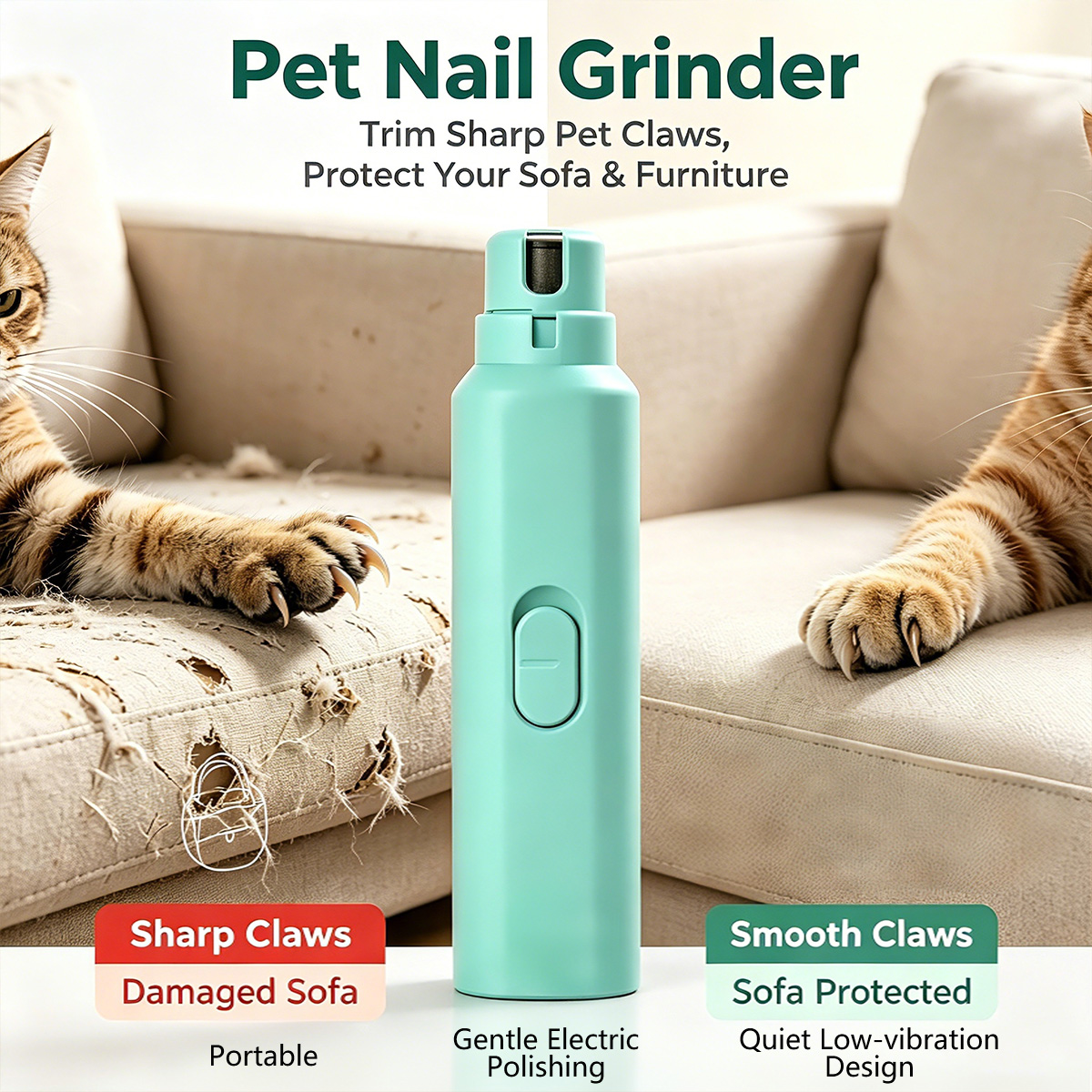 Penggiling Kuku Hewan Pelihara - Pet Nail Grinder ulasan dan harga
