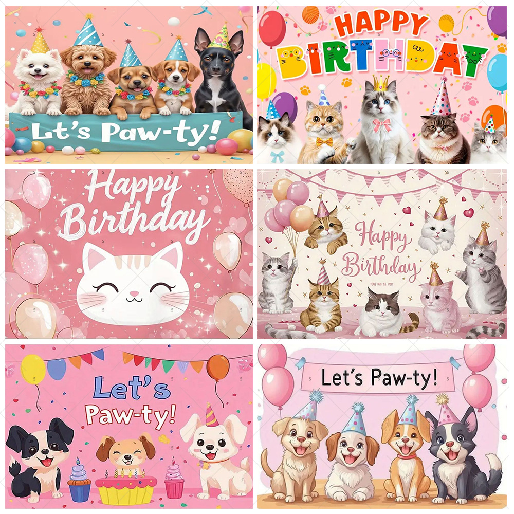 Kartun Kucing Anjing Tema Ulan - Pet Supplies Outlet ulasan dan harga